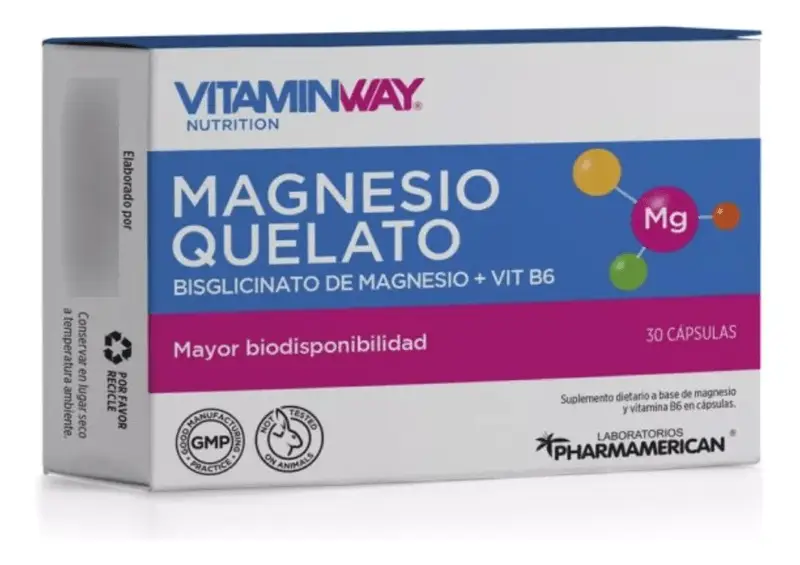 VITAMIN WAY MAGN.QUELATO CP30
