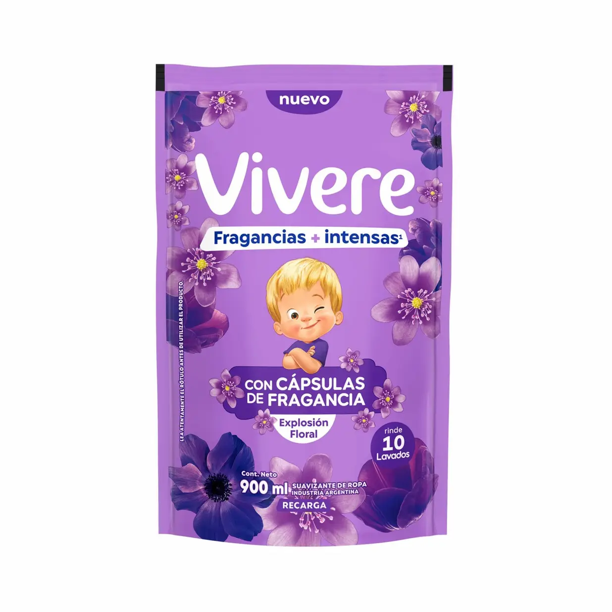 VIVERE SUAVIZANTE X900 EXPLOSION FLORAL 