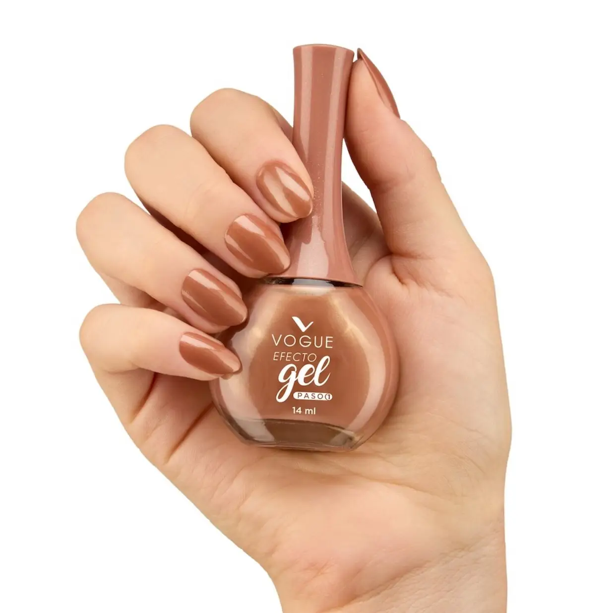 VOGUE ESMALTE EFCTO GEL MOCHA 3D 