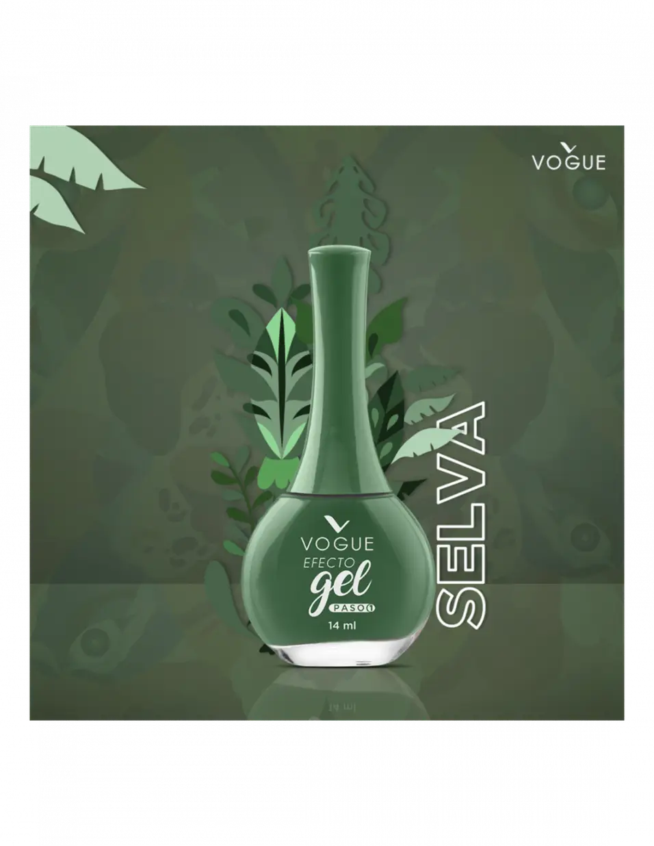 VOGUE ESMALTE EFECTO GEL X14 ML SELVA 