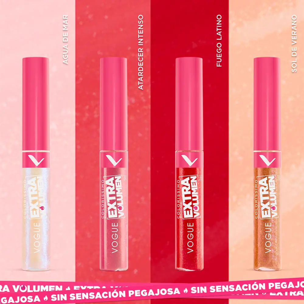 VOGUE LABIAL LIQUIDO COLORISSIMO EXT. VOL. FUEGO LATINO