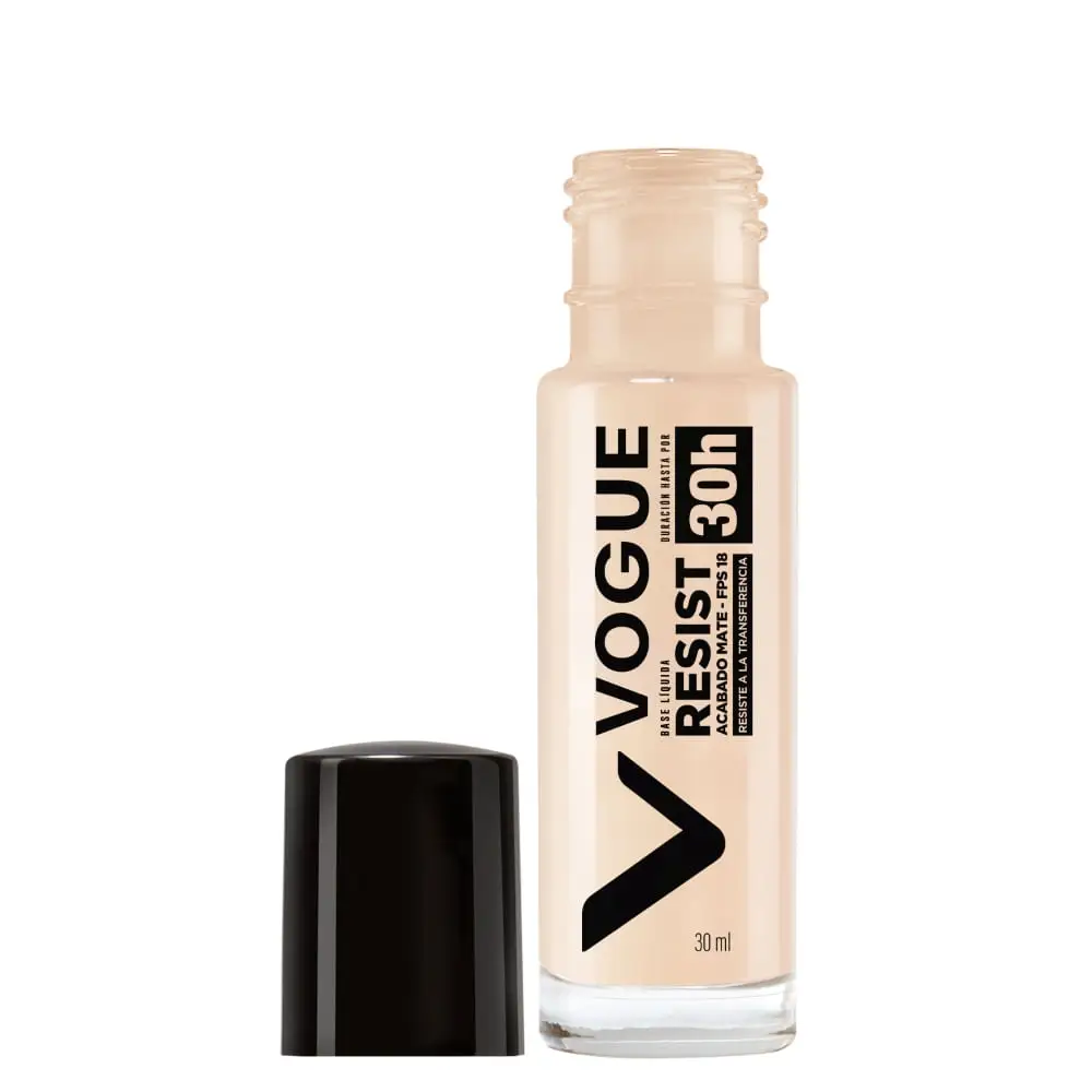 VOGUE MAQUILLAJE LÍQUIDO RESIST CREMA 