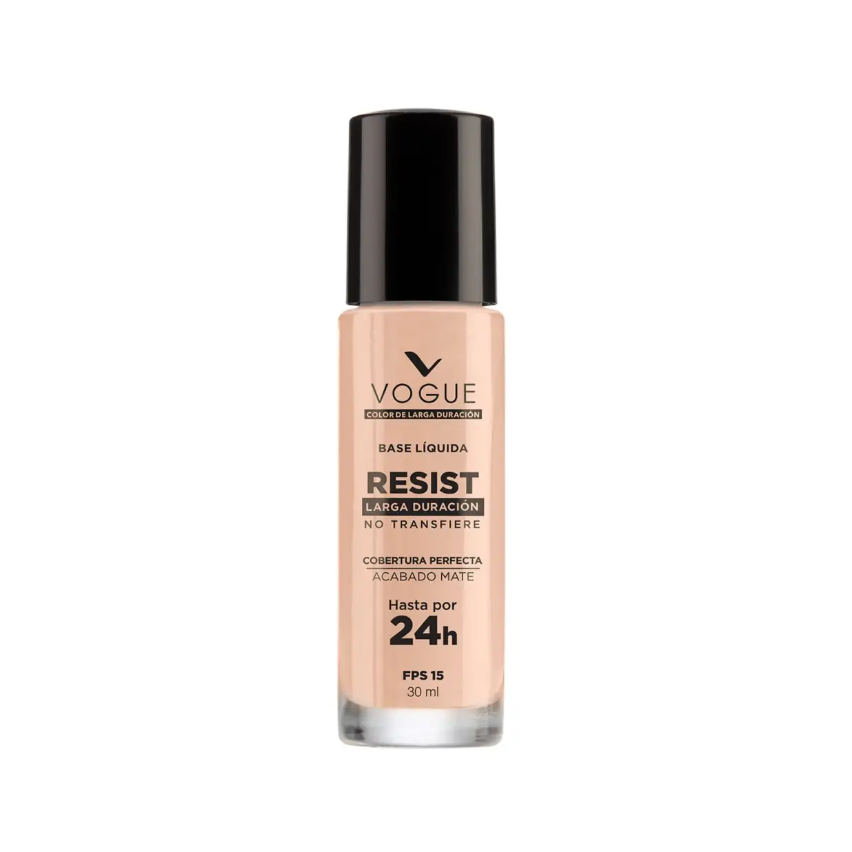 VOGUE MAQUILLAJE LIQUIDO RESIST PETALO 
