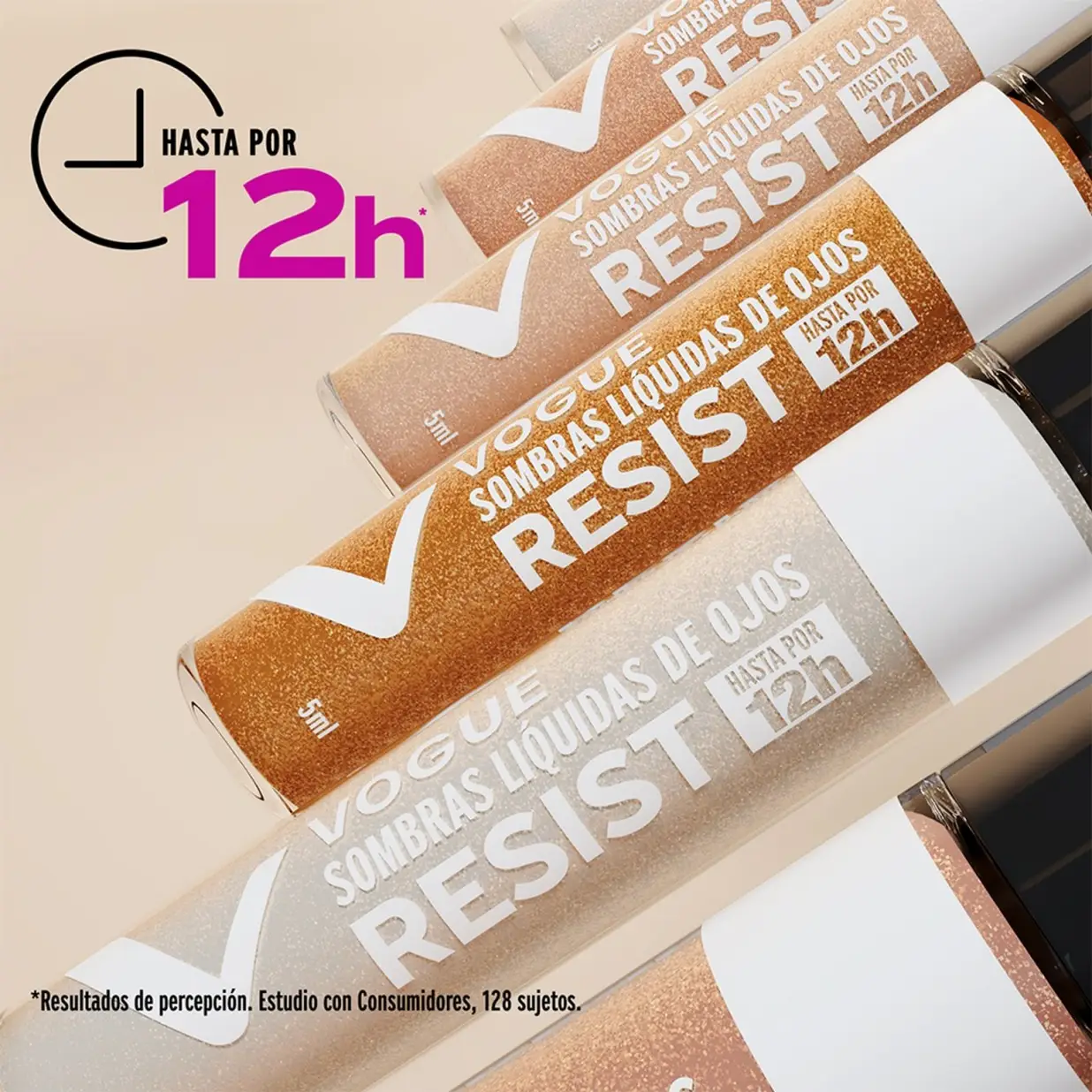 VOGUE SOMBRA DE OJOS LIQUIDA RESIST PAPAYA INTENSA