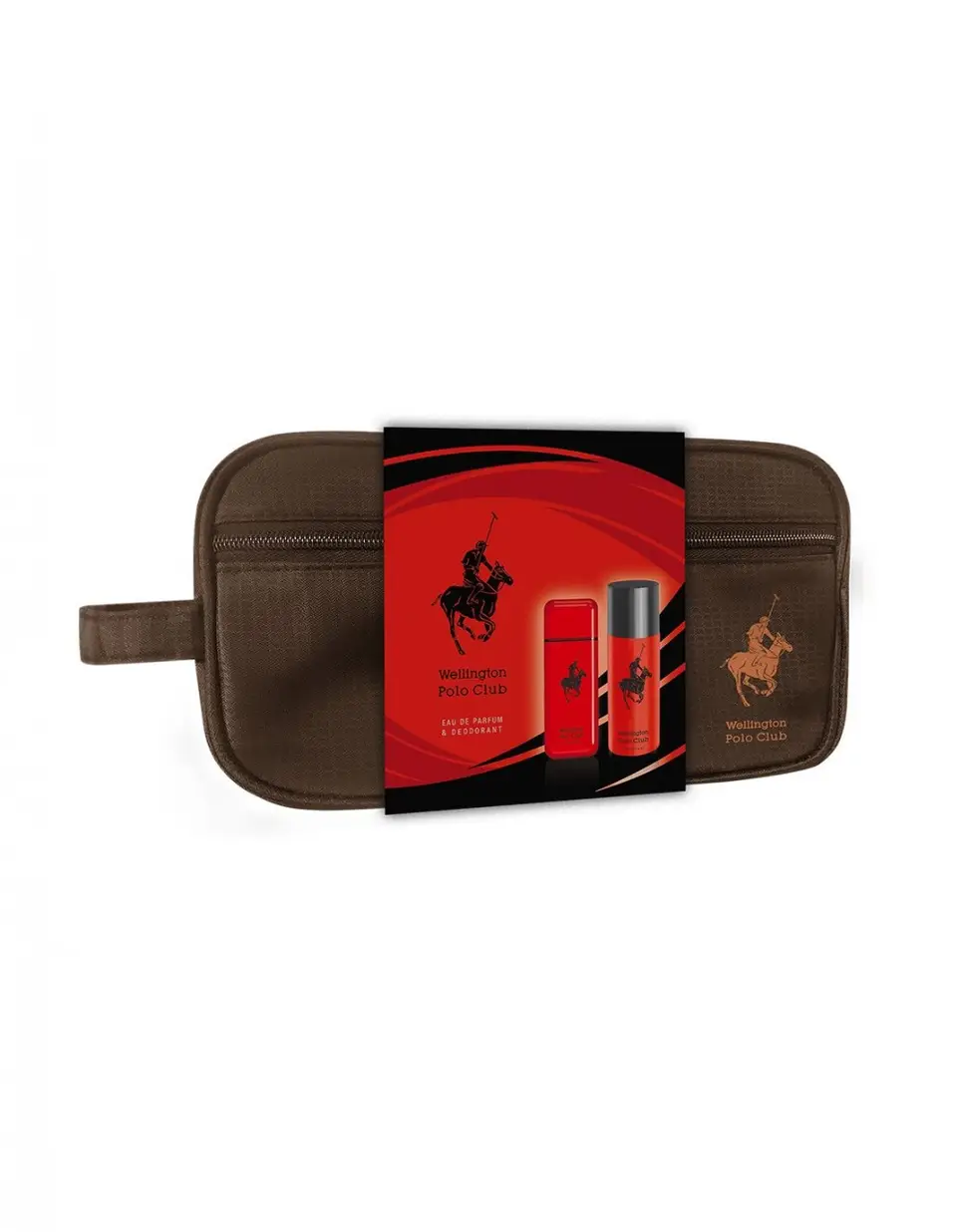 WELLINGTON POLO CLUB X90 RED NECESSAIRE
