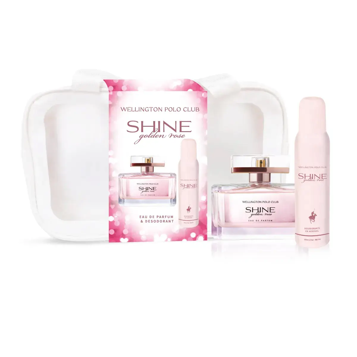 WELLINGTON SHINE GOLDEN ROSE X90 + DEO 