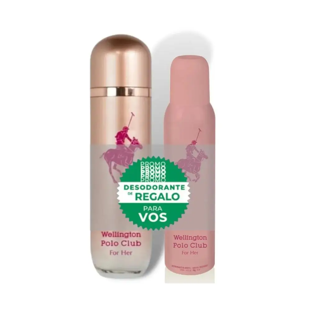 WELLINGTON X90 DAMA ROSA+DEO 