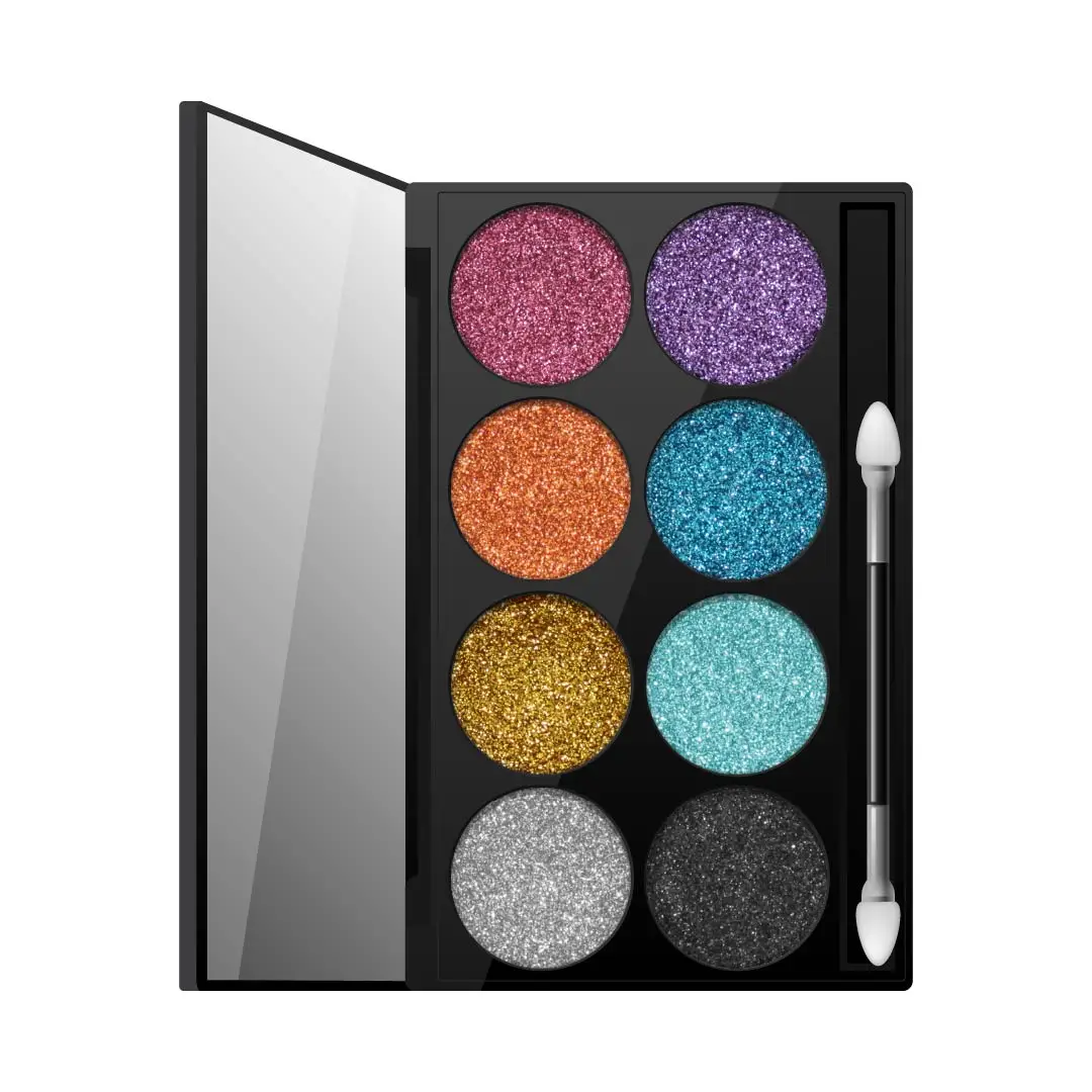 XULU PALETA DE SOMBRAS GLITTER 
