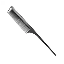 XULU PEINE DE CARBONO PROFESIONAL CON COLA P07617
