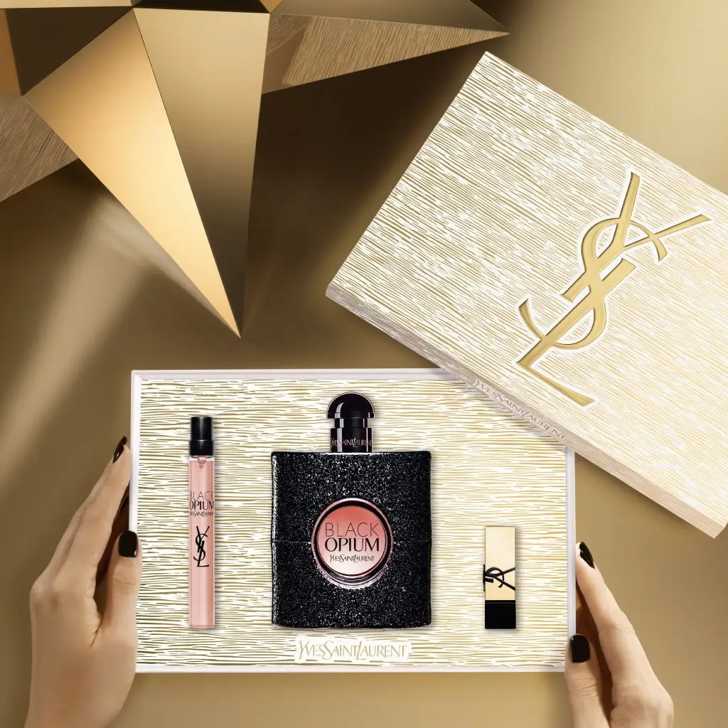 YSL OPIUM BLACK FEM X90 EDP SET 