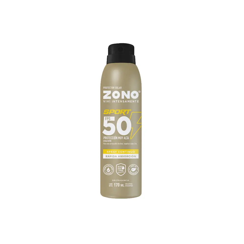ZONO PROTECTOR SOLAR FPS 50 X170ML 